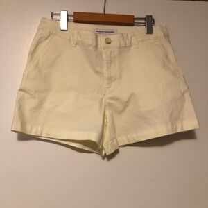 NWOT-  Pale Yellow High-Waist Women's Shorts